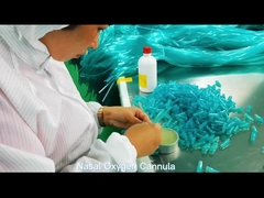 2.1m O2 Co2 Nasal Cannula Star Lumen Oxygen Cannula Types