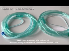 PVC Nasal Cannula Tube Oxygen Dipping Soft Star Lumen Tubing