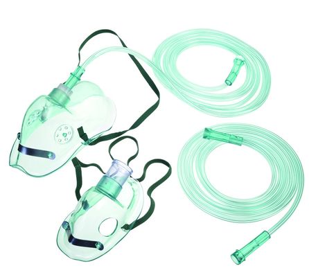 Máscaras de respiración médicas del indicador del CE ISO13485 de la mascarilla del respirador del oxígeno de Venturi