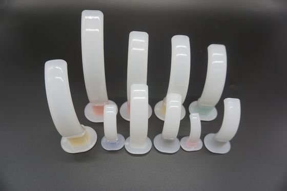 80 mm Tamaños de las vías respiratorias de Guedel ISO13485 Tamaño adecuado de las vías respiratorias orofaríngeas,