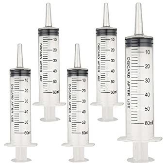 2 porciones de Luer de jeringuilla estéril disponible 10 ml 20Ml del resbalón sin la aguja