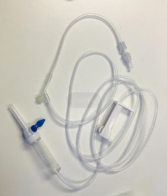 Certificado ISO Administrador Conjunto de infusión desechable tubo de inyección Y estéril personalizado