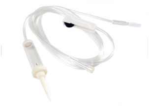 Conjunto de infusión desechable de entrada de aire antibacteriano tubo de inyección Y estéril