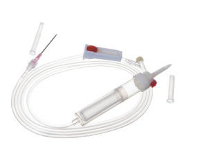 Conjunto de transfusión de sangre desechable con conector de cerradura de aguja hipotémica Luer