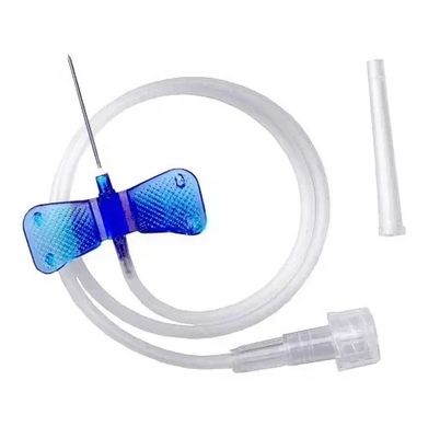 Vena estéril médica disponible del cuero cabelludo fijada con Wing Sterile Infusion Transfusion Set doble