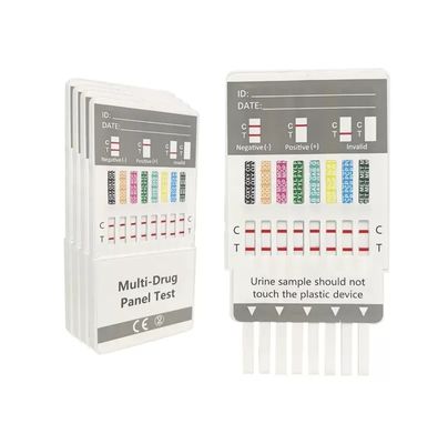 5 Panel Multi Drugtest Kit de pruebas rápidas de abuso de drogas de orina para diagnóstico médico
