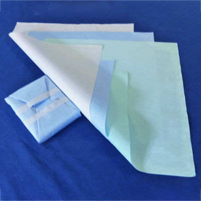 Papel de crespón de empaquetado estéril médico para los instrumentos y los sistemas más ligeros de empaquetado
