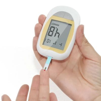Tira de prueba de medición médica del IVD del diabético de Sugar Glucometer With 50 de la sangre