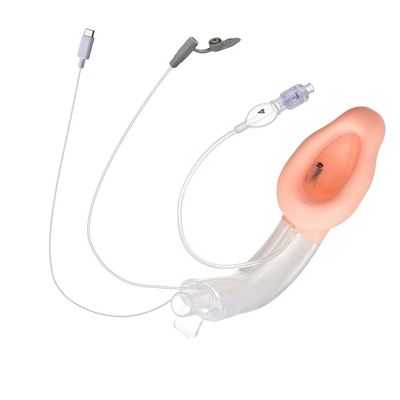 Dispositivo de vía aérea para anestesia visual desechable de silicona PVC