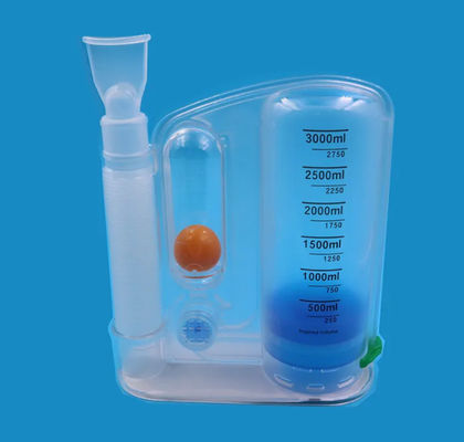 Espirómetro Dispositivo de ejercicio pulmonar de una bola para el entrenamiento de ejercicios respiratorios